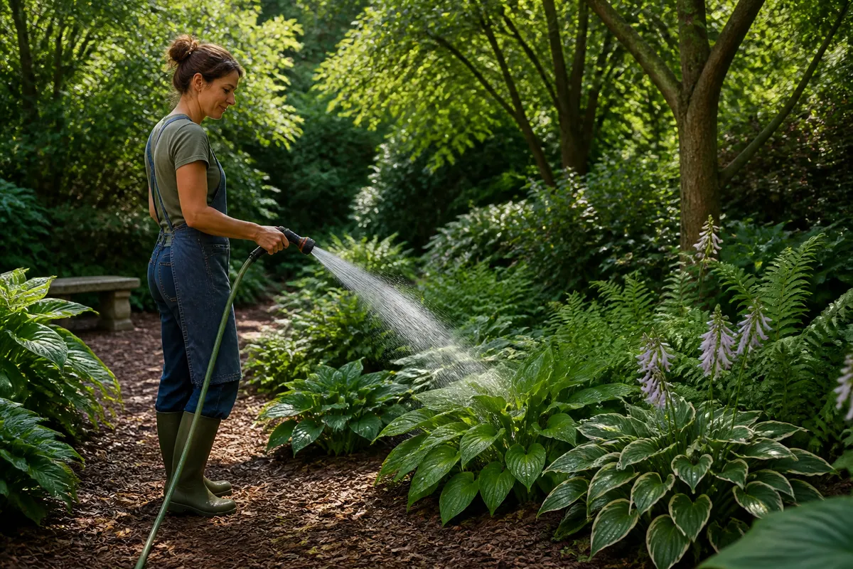 udarea corectă a plantelor de umbră vara