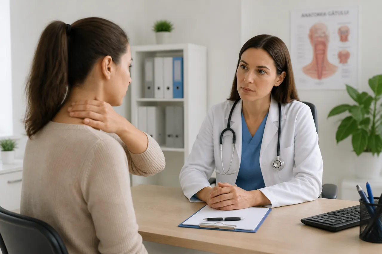 evaluarea medicală a durerii de gât persistente
