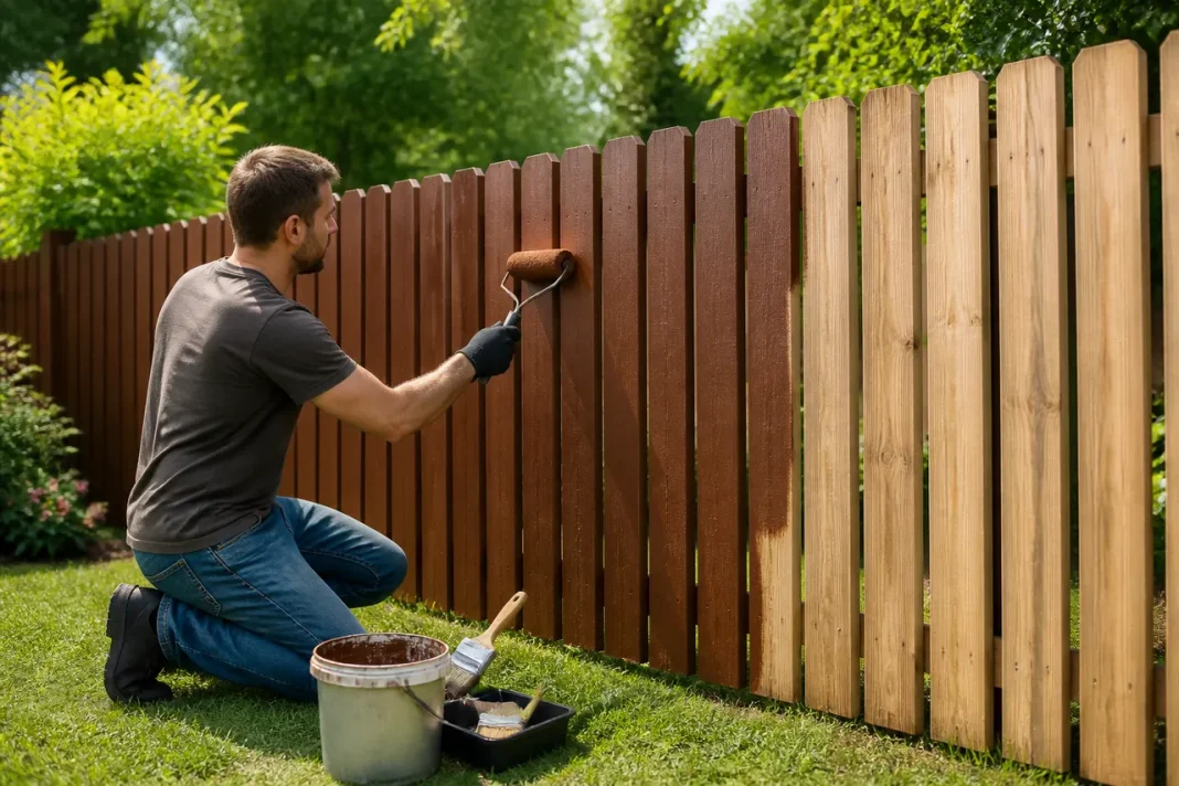 Vopseaua pentru garduri de lemn care rezistă mai bine la umezeală