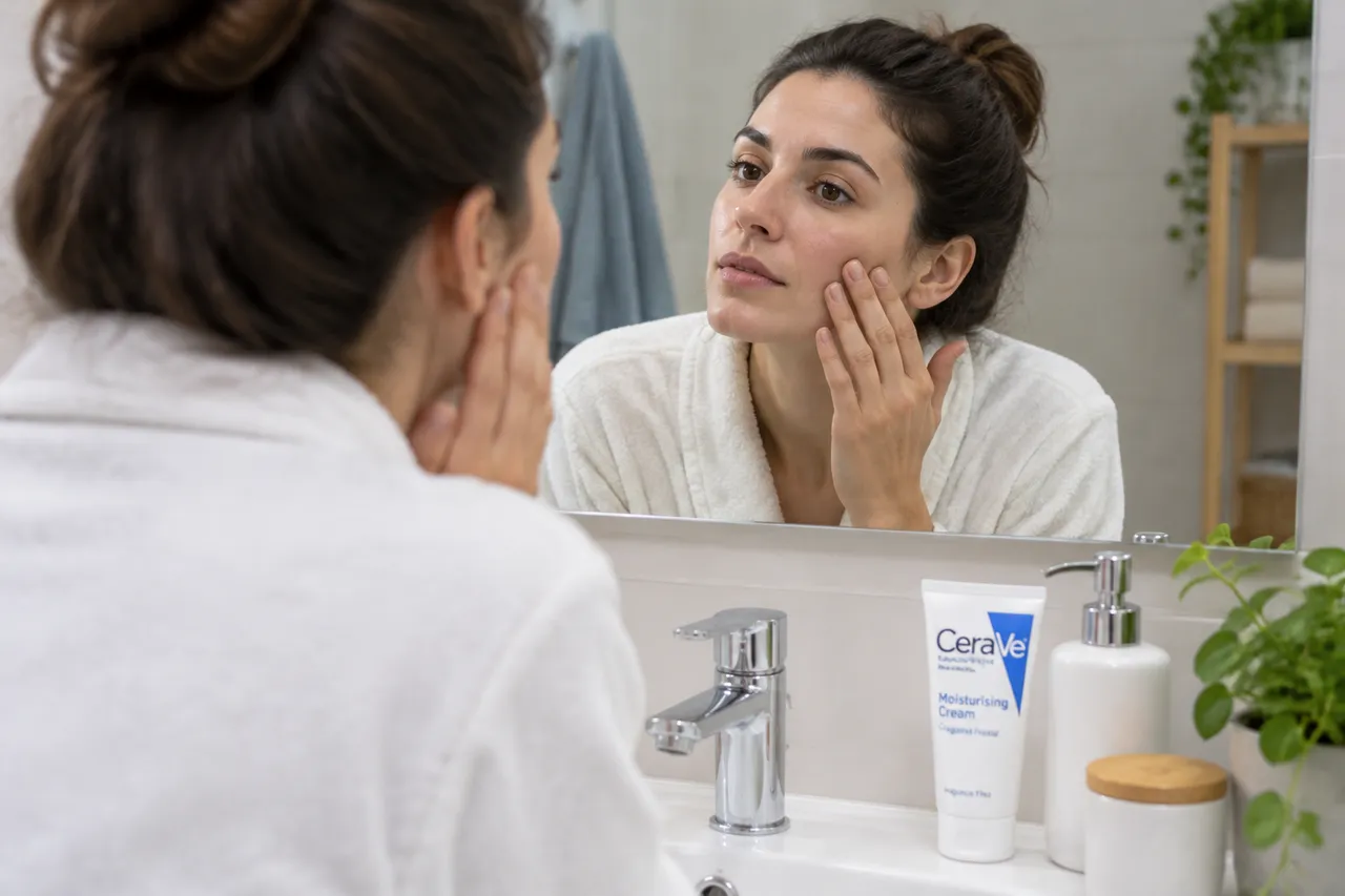 semne ale iritației provocate de exfoliere